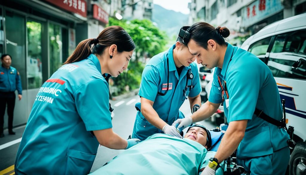 Atención paramédica en Taiwán
