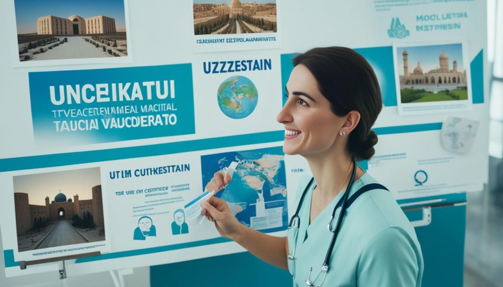 Vacunación para viajar a Uzbekistán