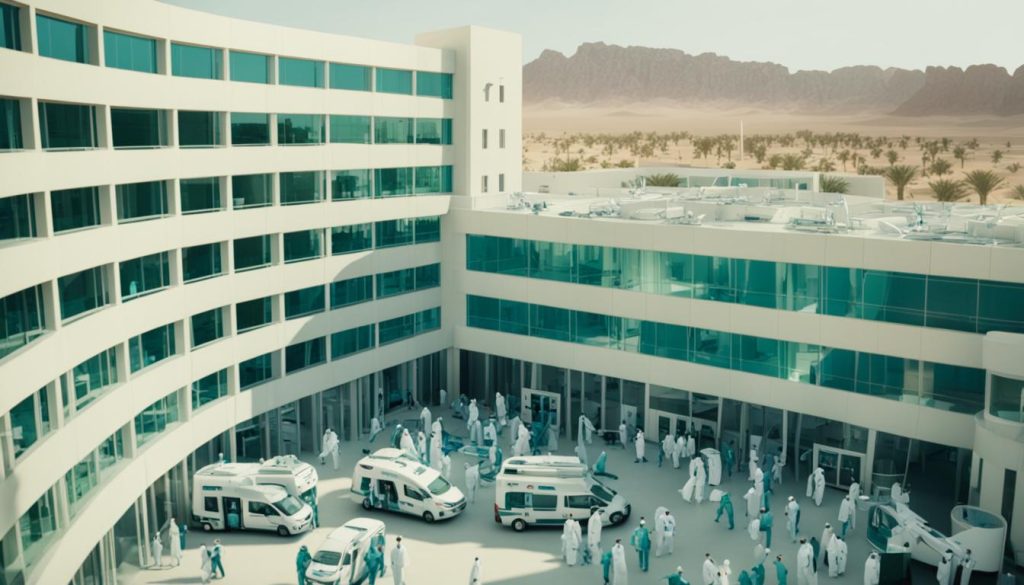 hospitales en Arabia Saudita