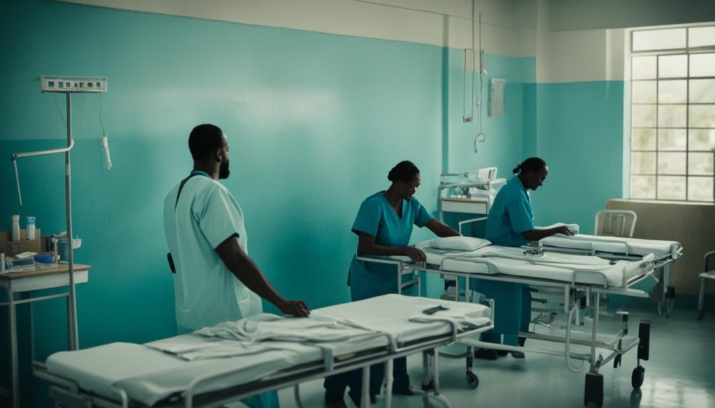 hospitales en Haití