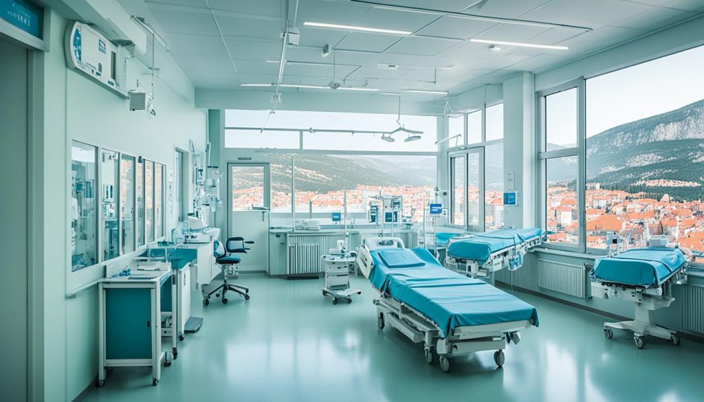 precio atención médica en Croacia