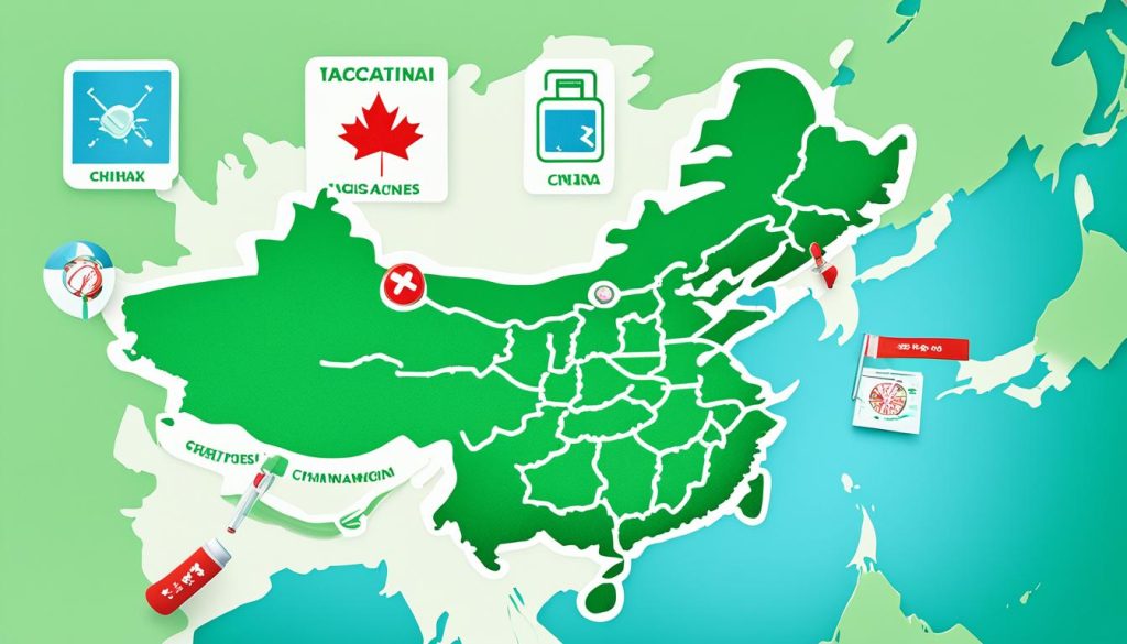 requisitos de vacunación para viajar a China