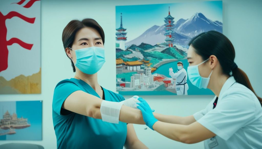 vacunación Corea del Sur