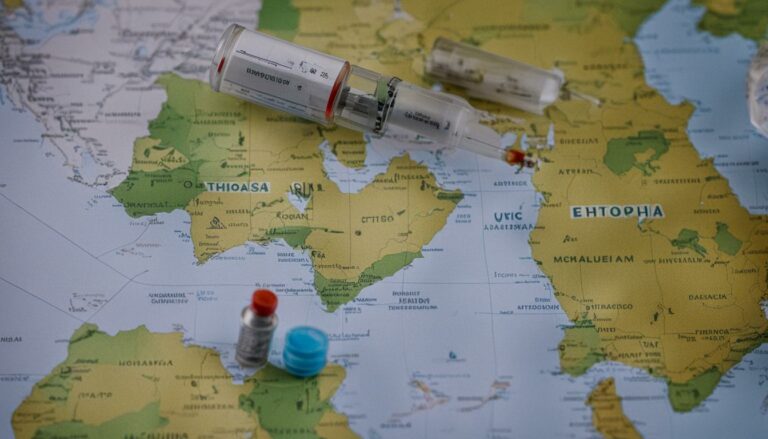 Vacunas para viajar a Etiopía