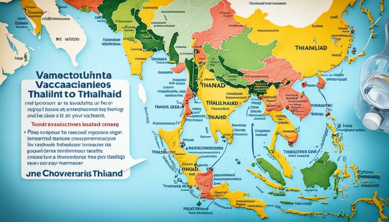 Vacunas recomendadas para viajar a Tailandia