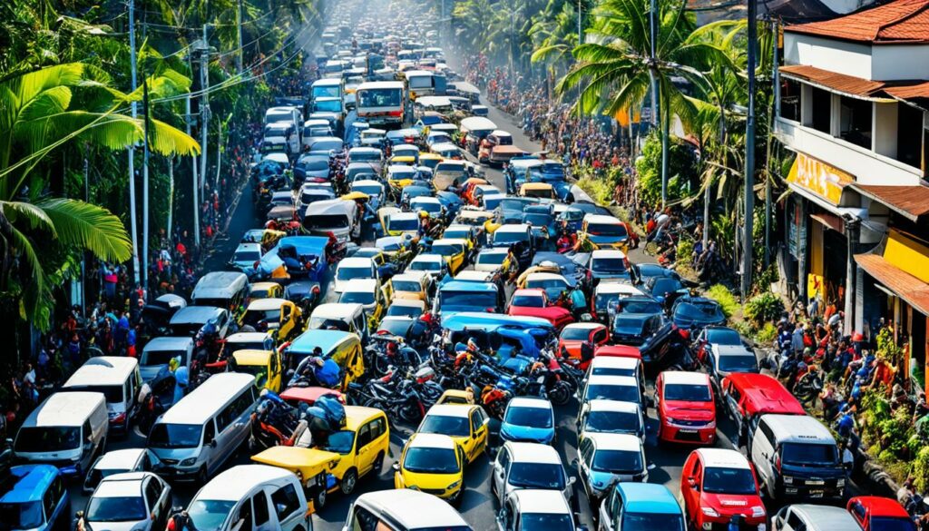 accidentes de tráfico en Bali