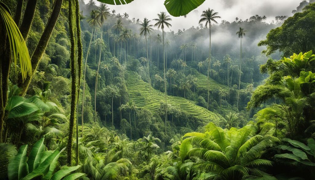 condiciones naturales en Bali